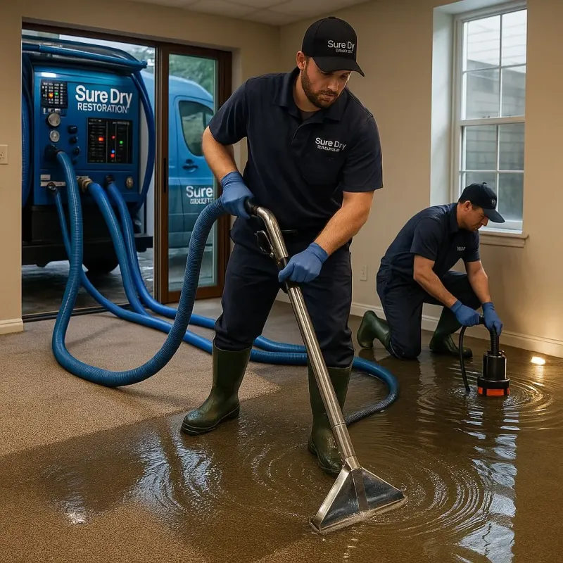 Water Extraction and Removal process in South Hill, WA